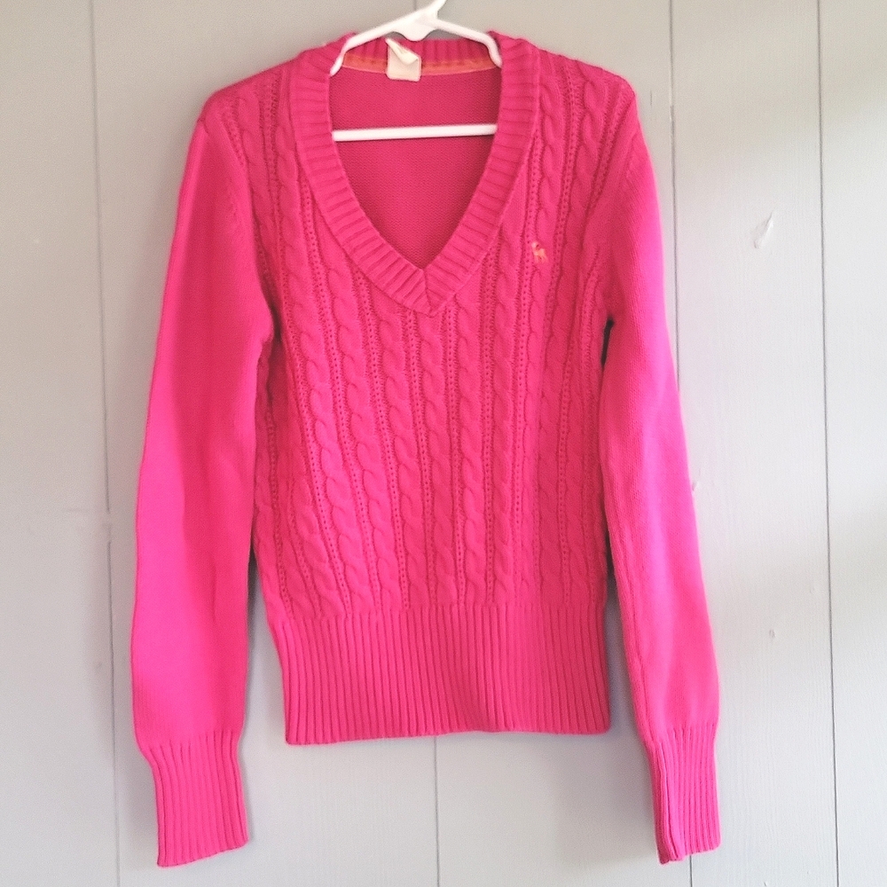 🌴 NWOT Old Navy Vintage Pink V-Neck Sweater